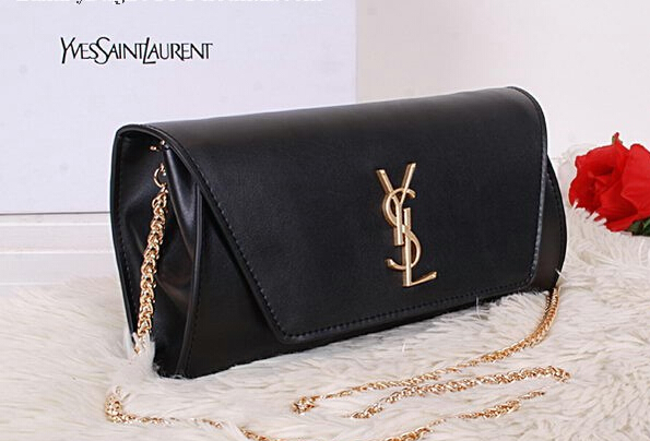 2014 New Saint Laurent Small Betty Bag Calf Leather Y7139 Black